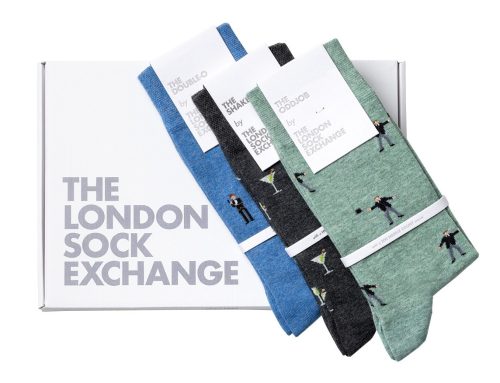 The 007 Socks Gift Set by the London Sock Exchange